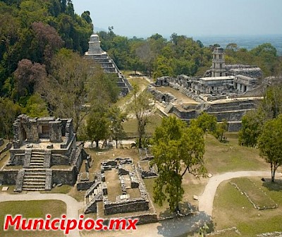 Foto de las ruinas de Palenque
