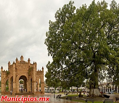 Foto de la fuente en Chiapa de Corzo