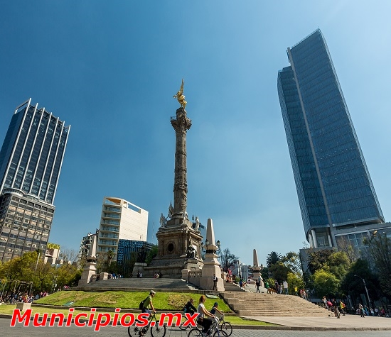 Angel de Independencia en Ciudad de Mexico