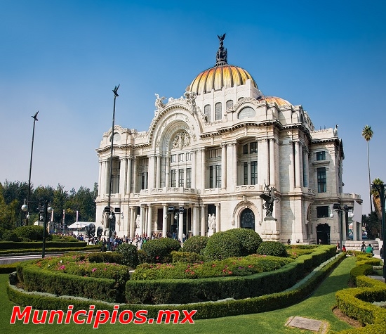 Palacio de Bellas Artes en Centro Historico Ciudad de Mexico