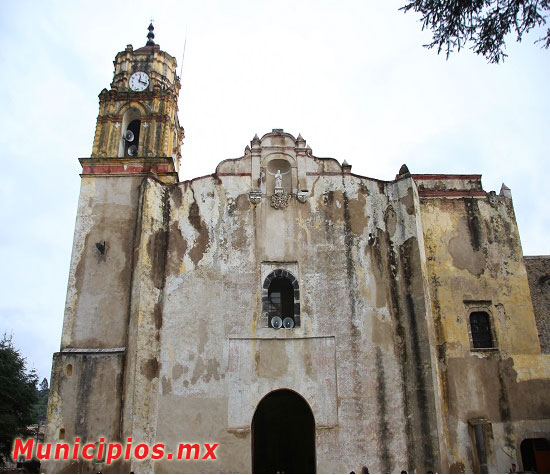 Iglesia de Tetela del Volcán en el Estado de Morelos