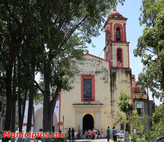 Iglesia de Yautepec en el estado de Morelos
